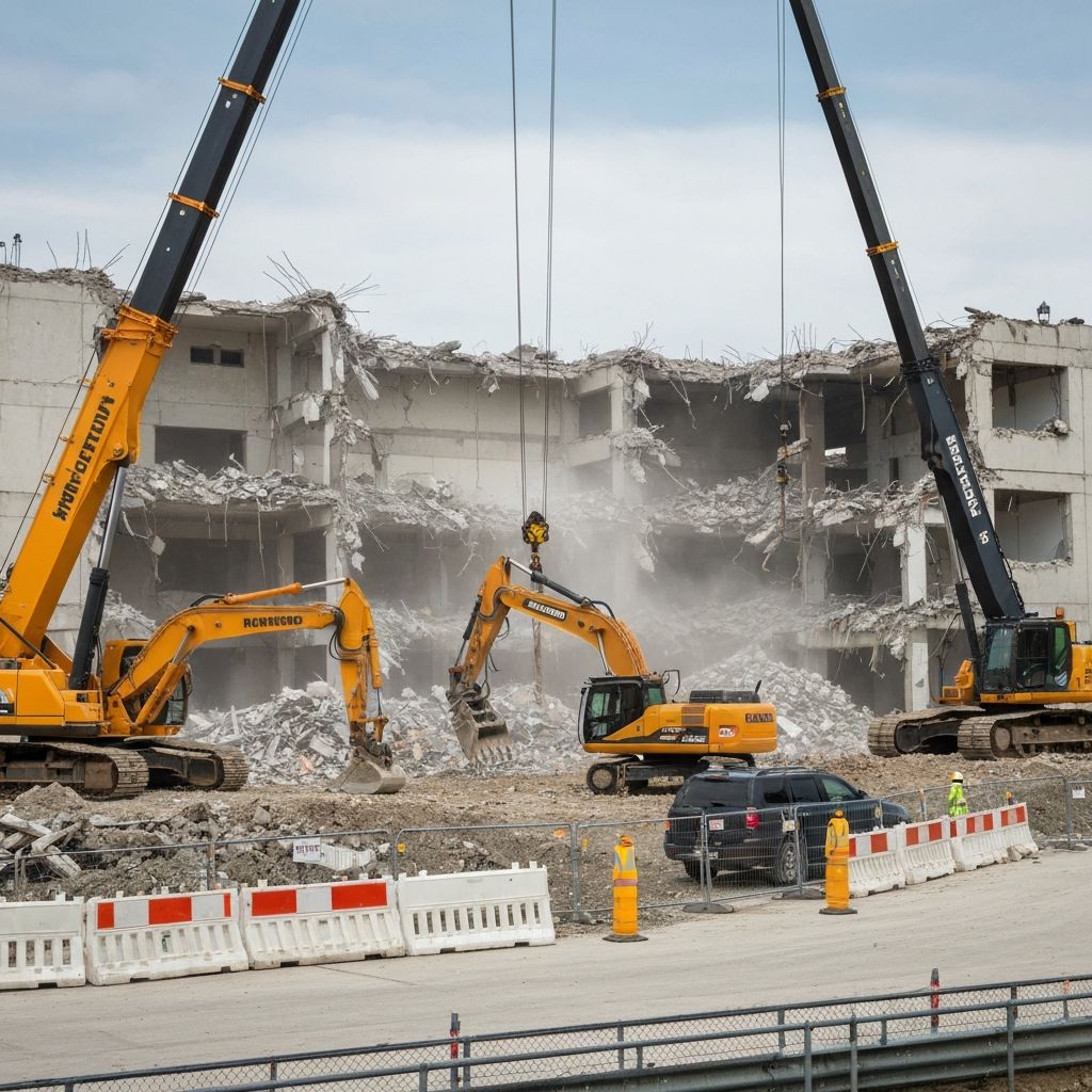 Abbrucharbeiten